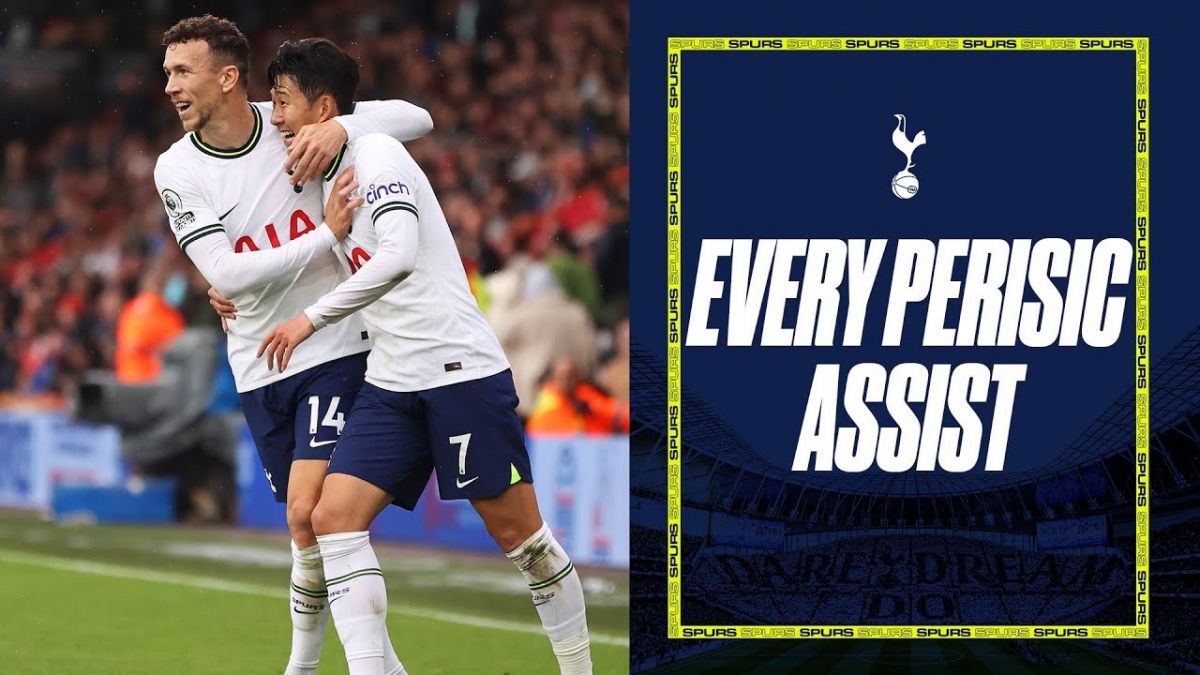 تمام پاس گلهای ایوان پریسیچ در تاتنهام