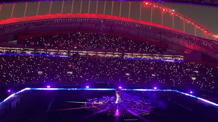 اختصاصی/مراسم پیش از بازی کرواسی و مراکش