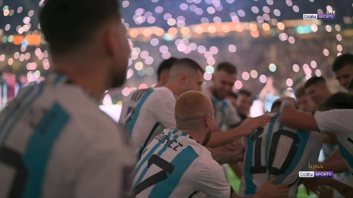 اسلوموشن جذاب از لحظات فراموش نشدنی مسی با کاپ قهرمانی جام جهانی 2022