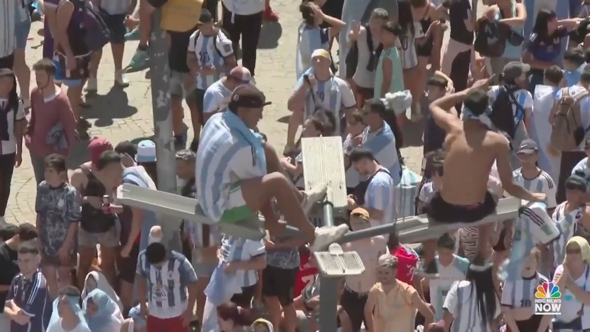 استقبال خطرناک هواداران از تیم ملی آرژانتین