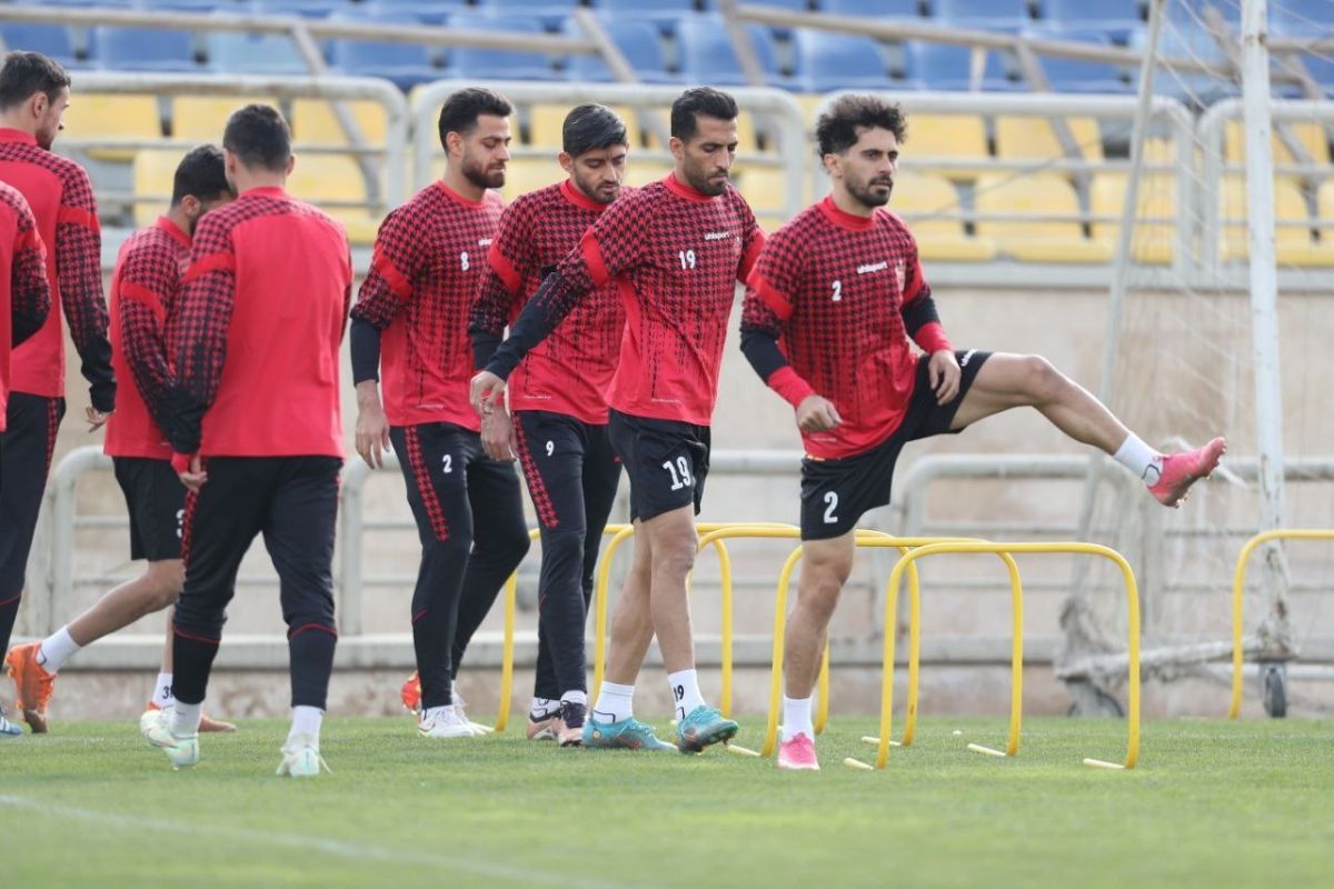 گزارش تصویری تمرین پرسپولیس 1 دی