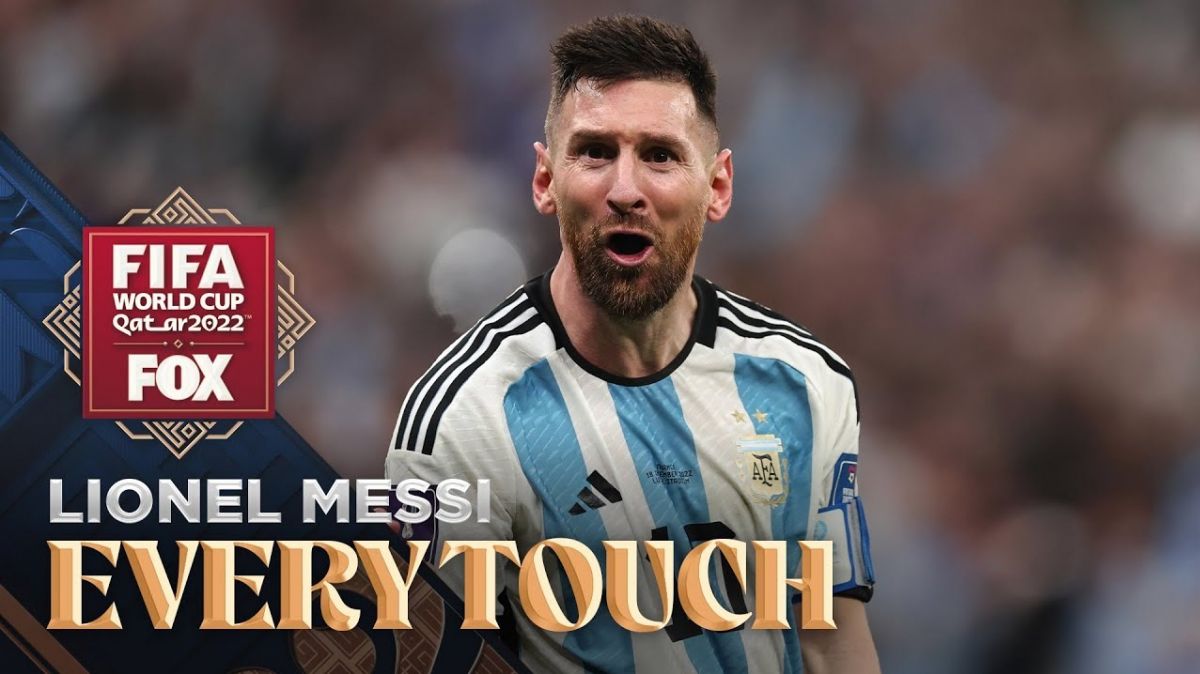 تمام لمس توپ های مسی در فینال جام جهانی 2022