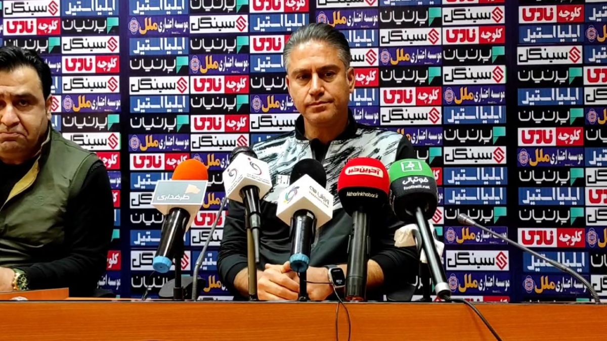 اختصاصی/ کنفرانس قبل از بازی هوادار و نساجی مازندران