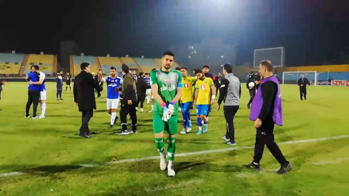 اختصاصی/ حواشی پایان بازی دیدار صنعت نفت آبادان و استقلال