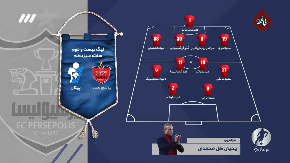 فوتبال برتر/ خلاصه و حواشی پرسپولیس 0-0 پیکان