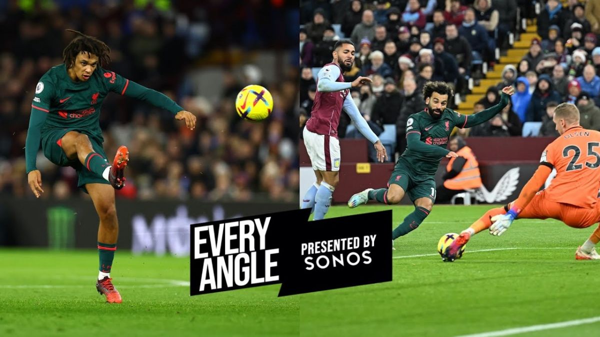 گل محمد صلاح به استون ویلا از تمام زوایا