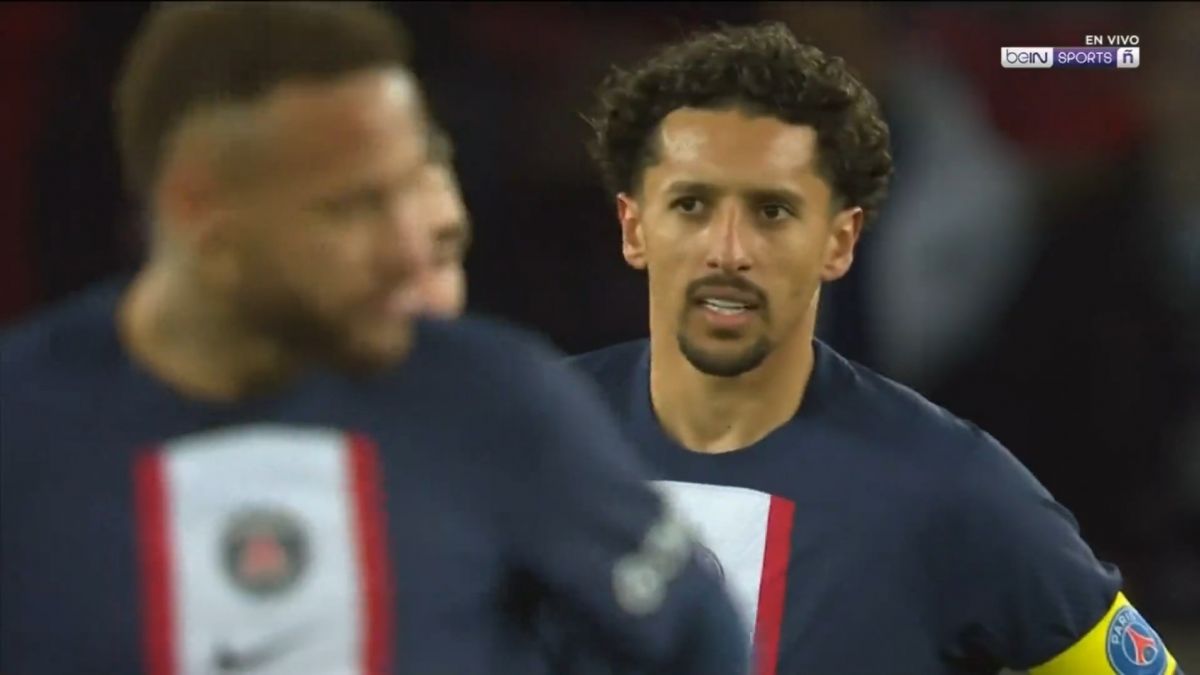 گل اول استراسبورگ به پاری سن ژرمن (گل به خودی مارکینیوش)