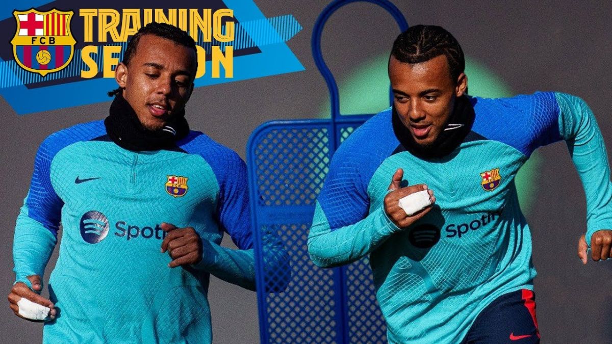 بازگشت ژول کونده به تمرینات بارسلونا