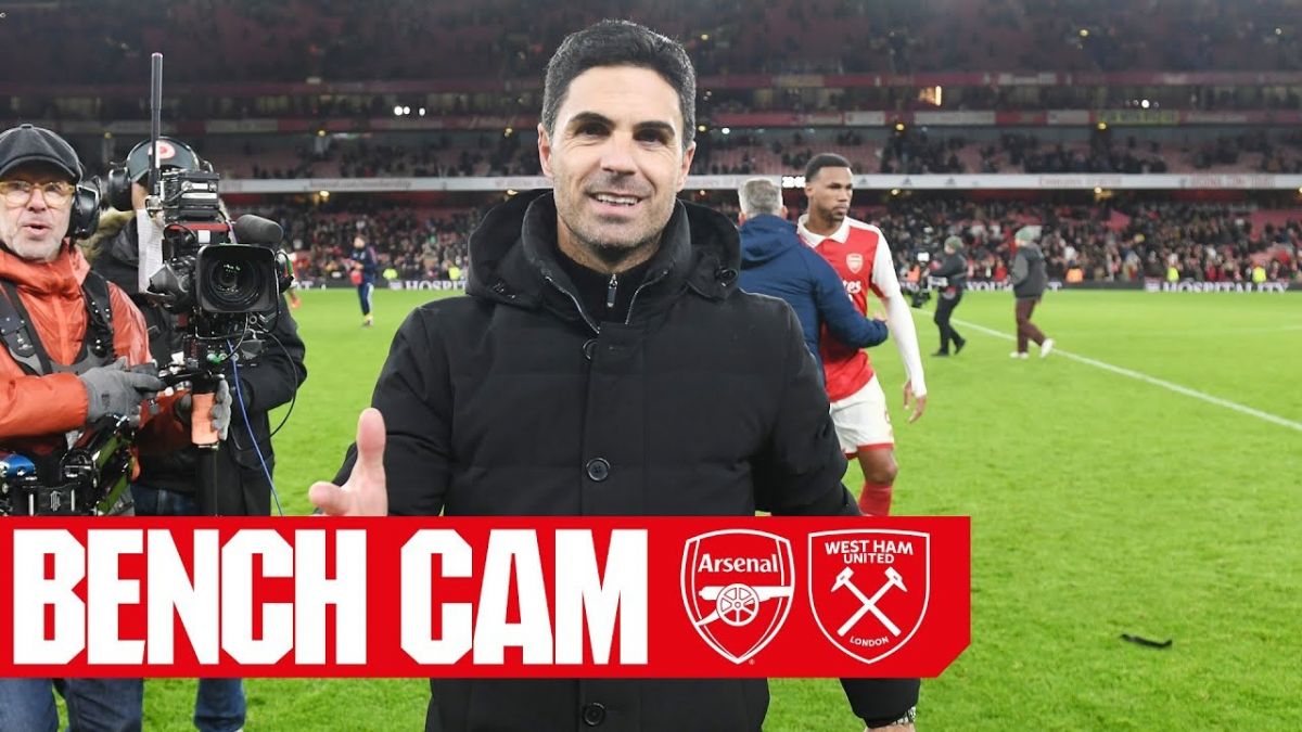 حواشی بازی آرسنال 3-1 وستهام از زاویه دوربین باشگاه آرسنال