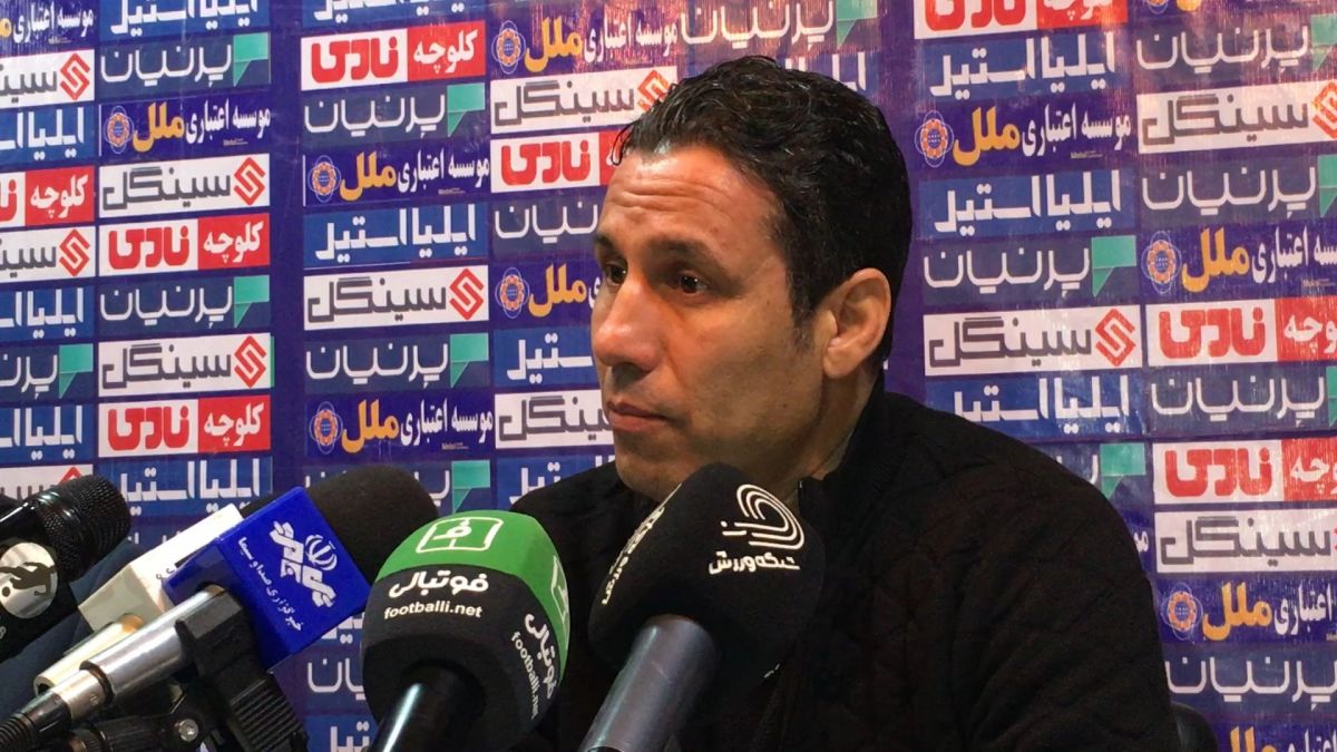 اختصاصی/ کنفرانس خبری بازی ذوب آهن 2-2 صنعت نفت آبادان