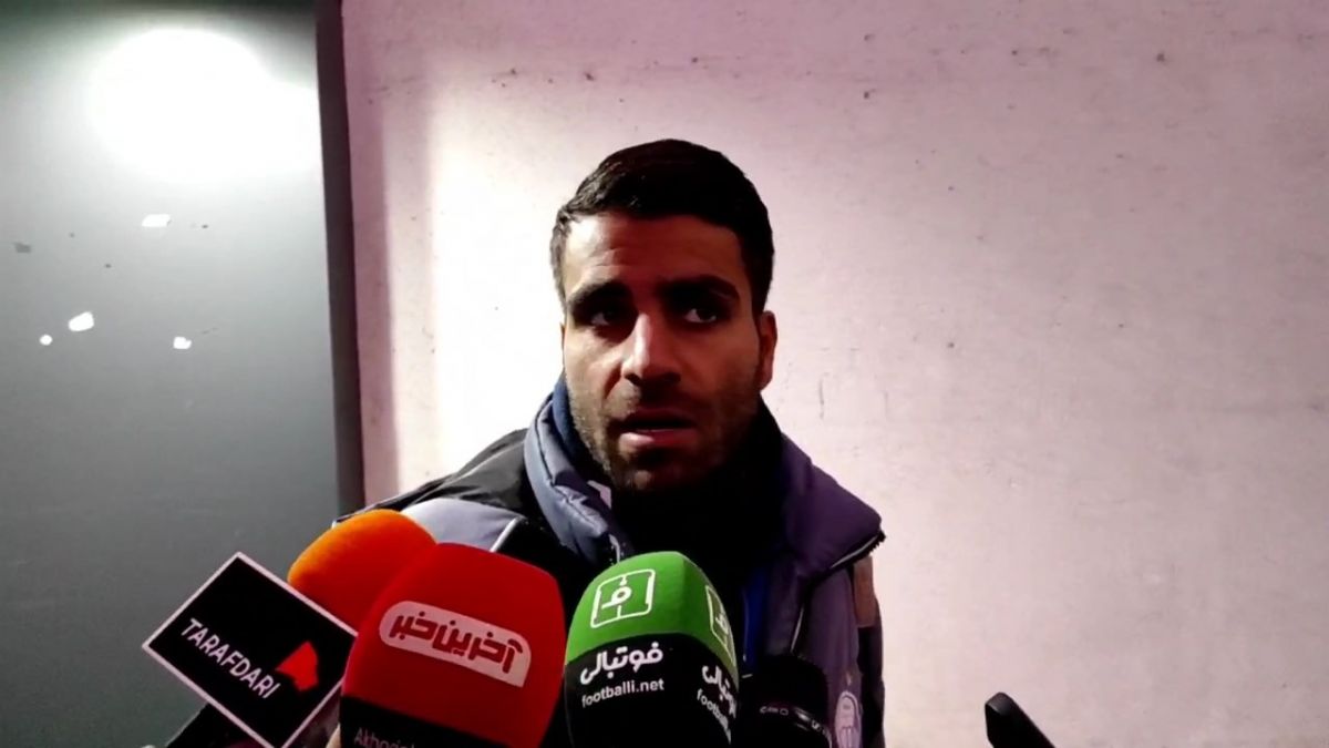 اختصاصی/ صحبتهای محمدحسین مرادمند در پایان بازی استقلال و مس رفسنجان