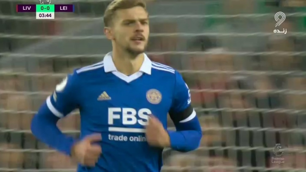 گل اول لسترسیتی به لیورپول (دیوزبری)