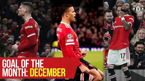 گلهای برتر منچستریونایتد در ماه دسامبر 2021