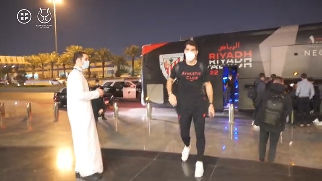 سفر بازیکنان بیلبائو به عربستان برای نیمه نهایی سوپرکاپ مقابل اتلتیکو مادرید
