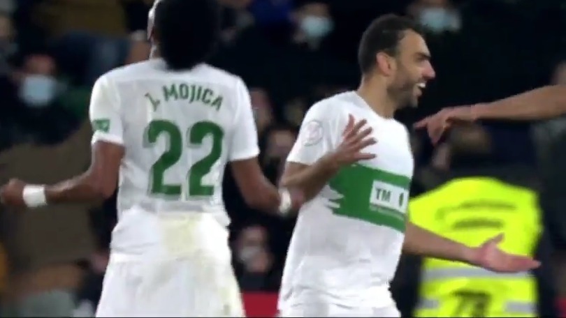 گل اول الچه به رئال مادرید (وردو)