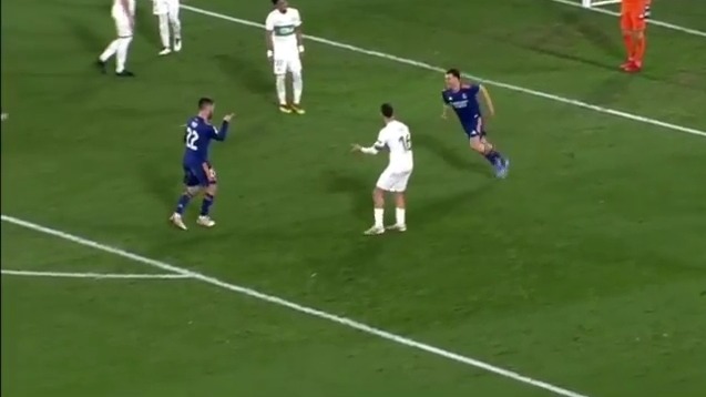 گل اول رئال مادرید به الچه (ایسکو)