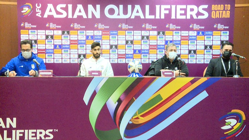 نشست خبری دراگان اسکوچیچ سرمربی ایران پیش از بازی با امارات