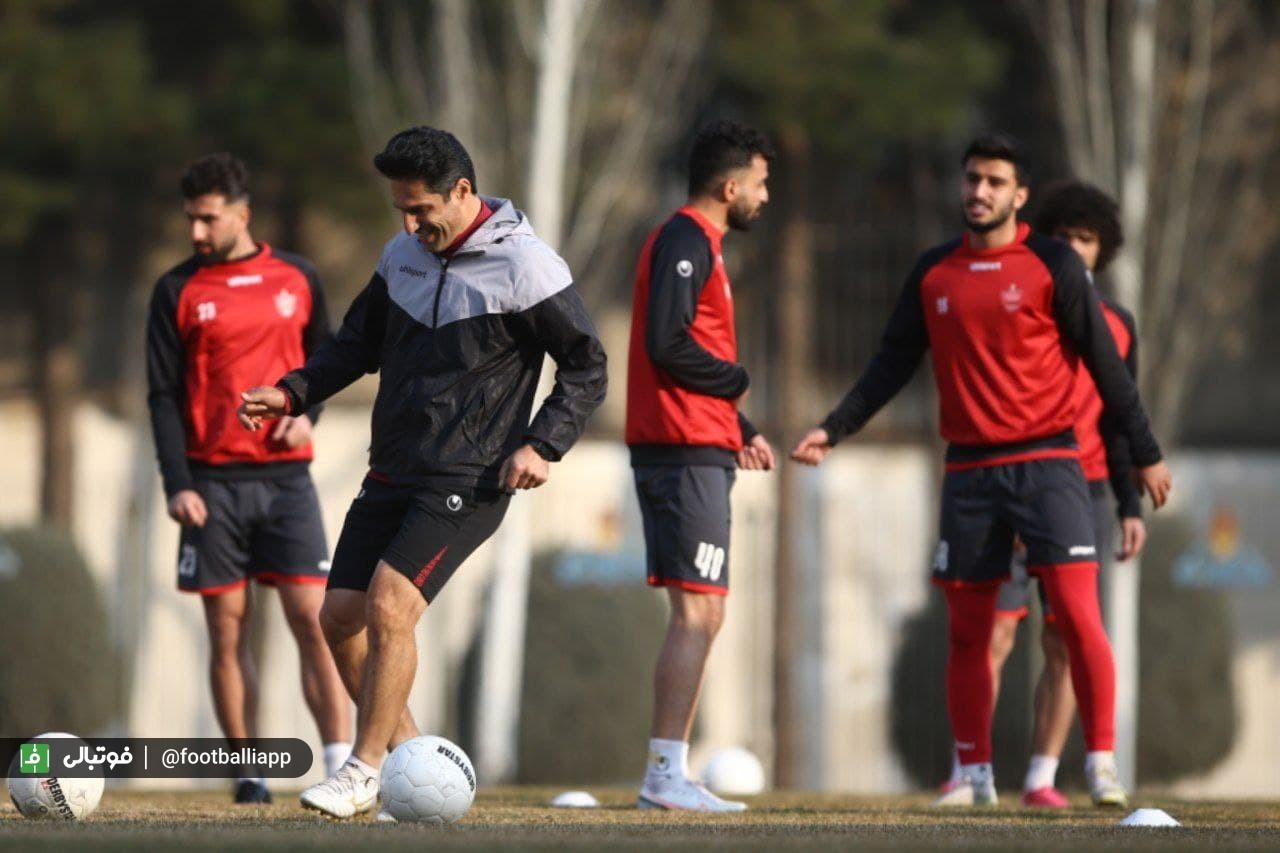 تمرین پرسپولیس