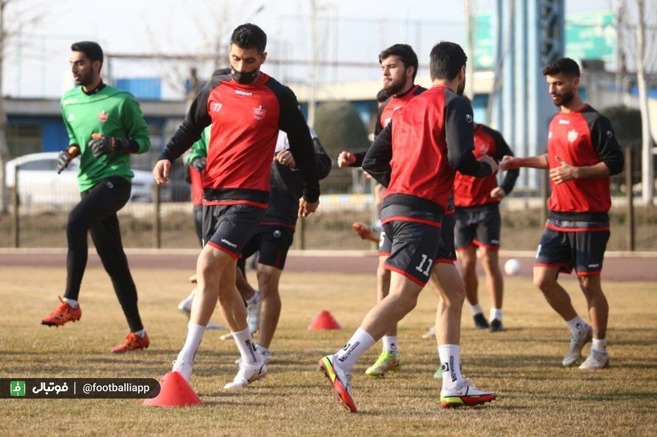 تمرین پرسپولیس
