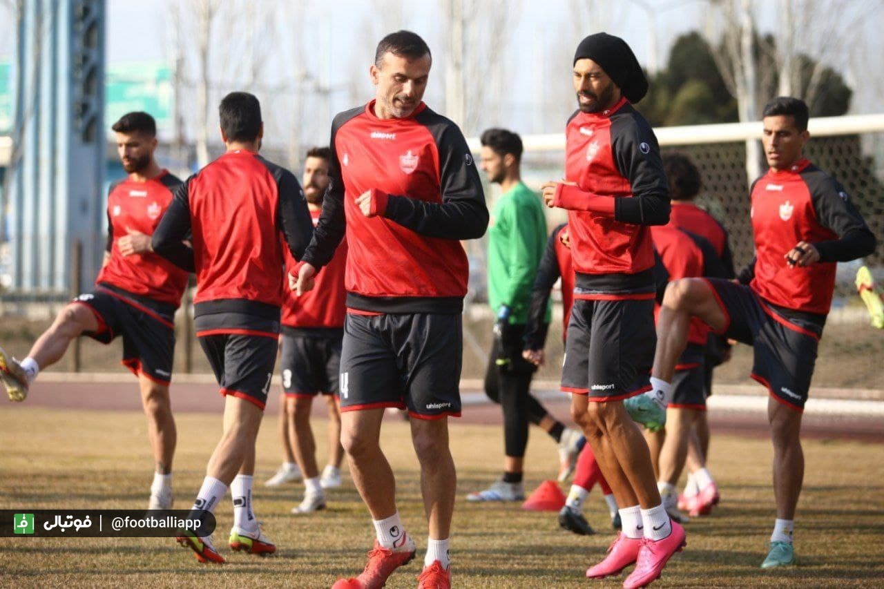 تمرین پرسپولیس