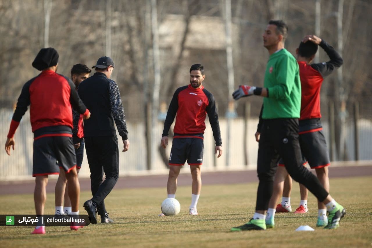 تمرین پرسپولیس