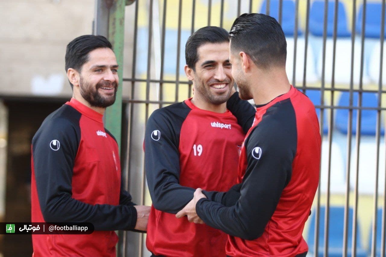 تمرین پرسپولیس