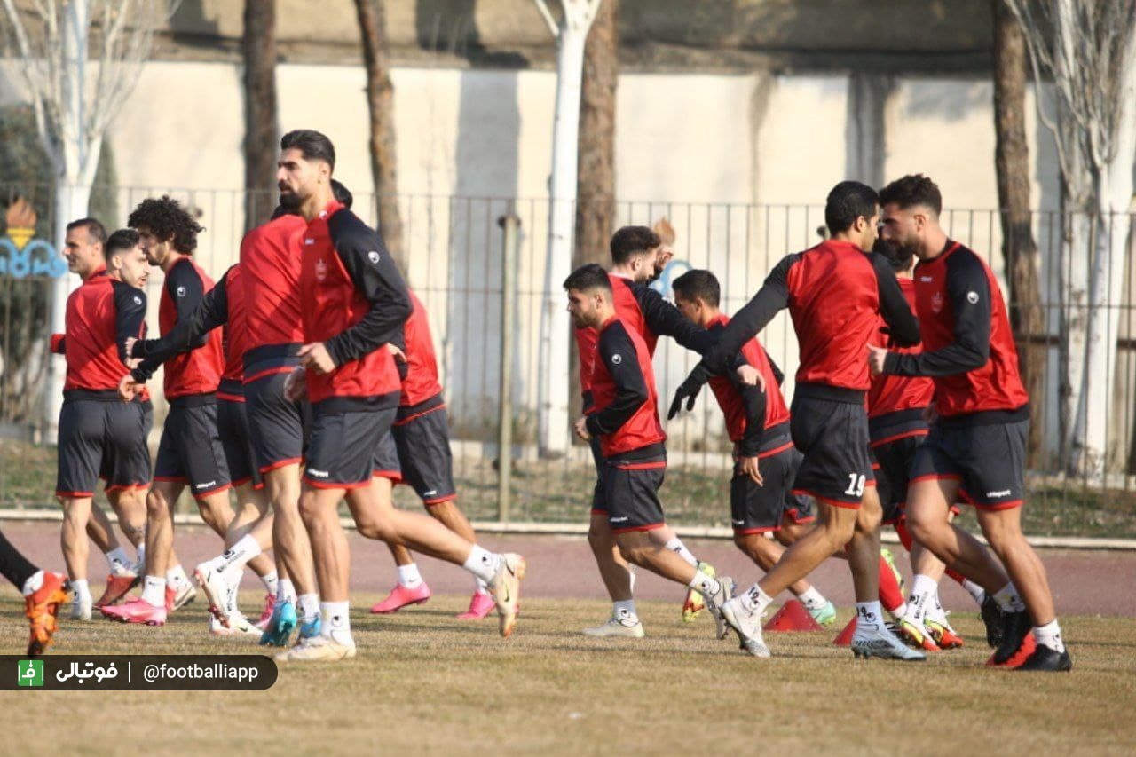 تمرین پرسپولیس