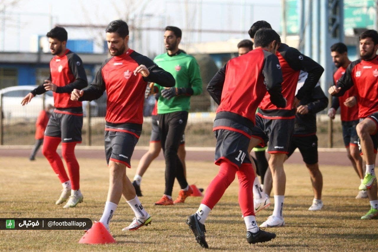تمرین پرسپولیس