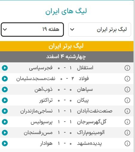 برنامه بازی ها