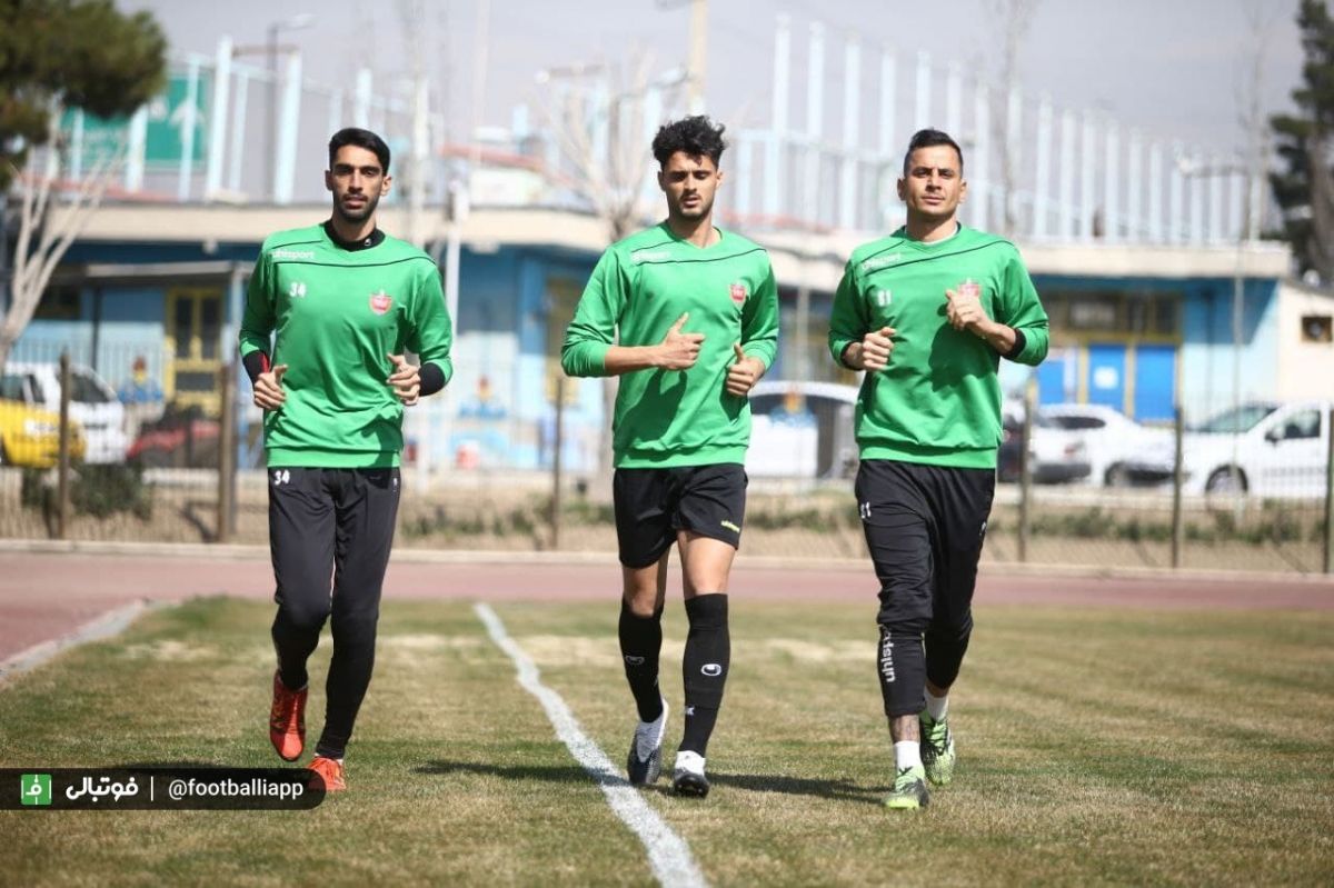 تمرین پرسپولیس
