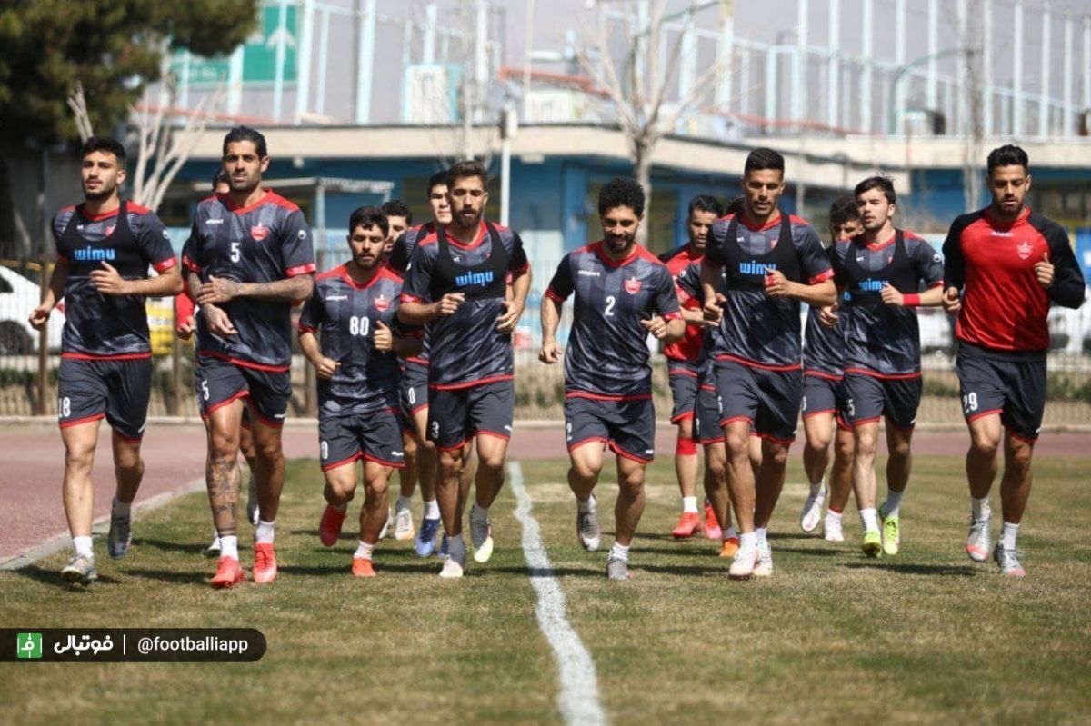 تمرین پرسپولیس