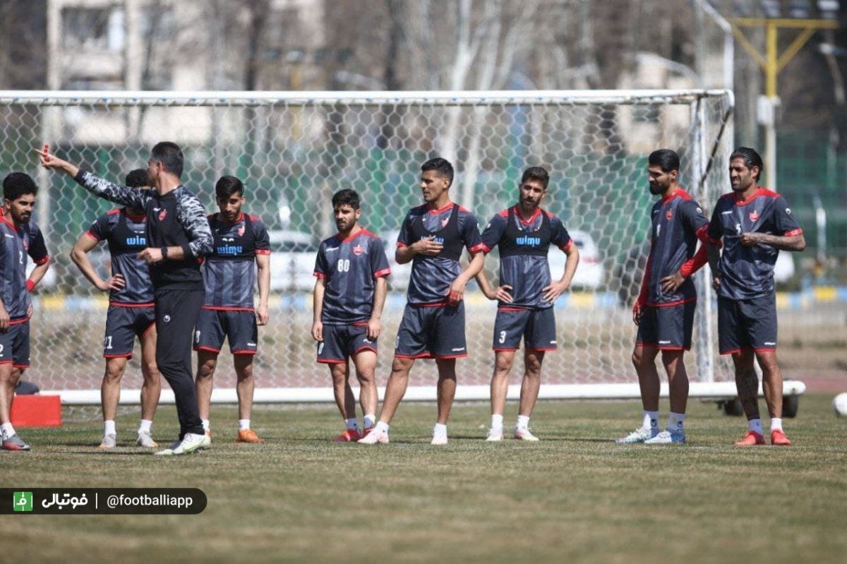 گزارش تصویری/ تمرین پرسپولیس، سه‌شنبه 10 اسفند 1400