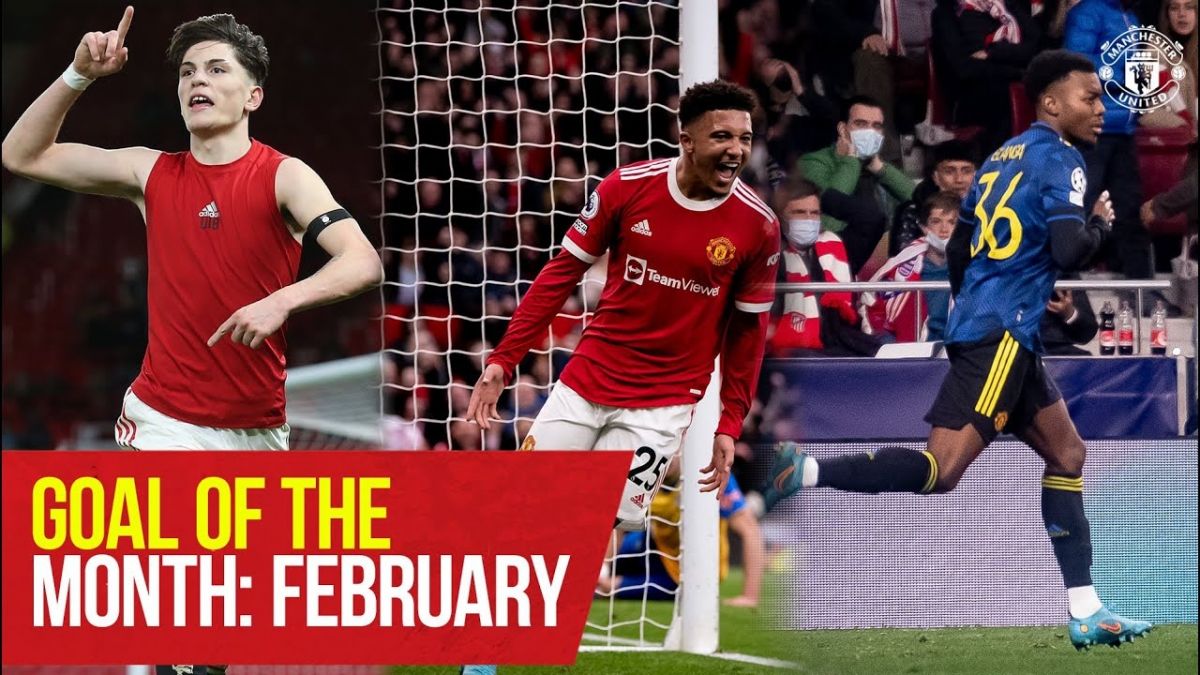 گلهای برتر منچستریونایتد در ماه فوریه 2022