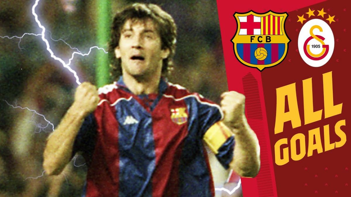 تمام گلهای بارسلونا مقابل گالاتاسرای