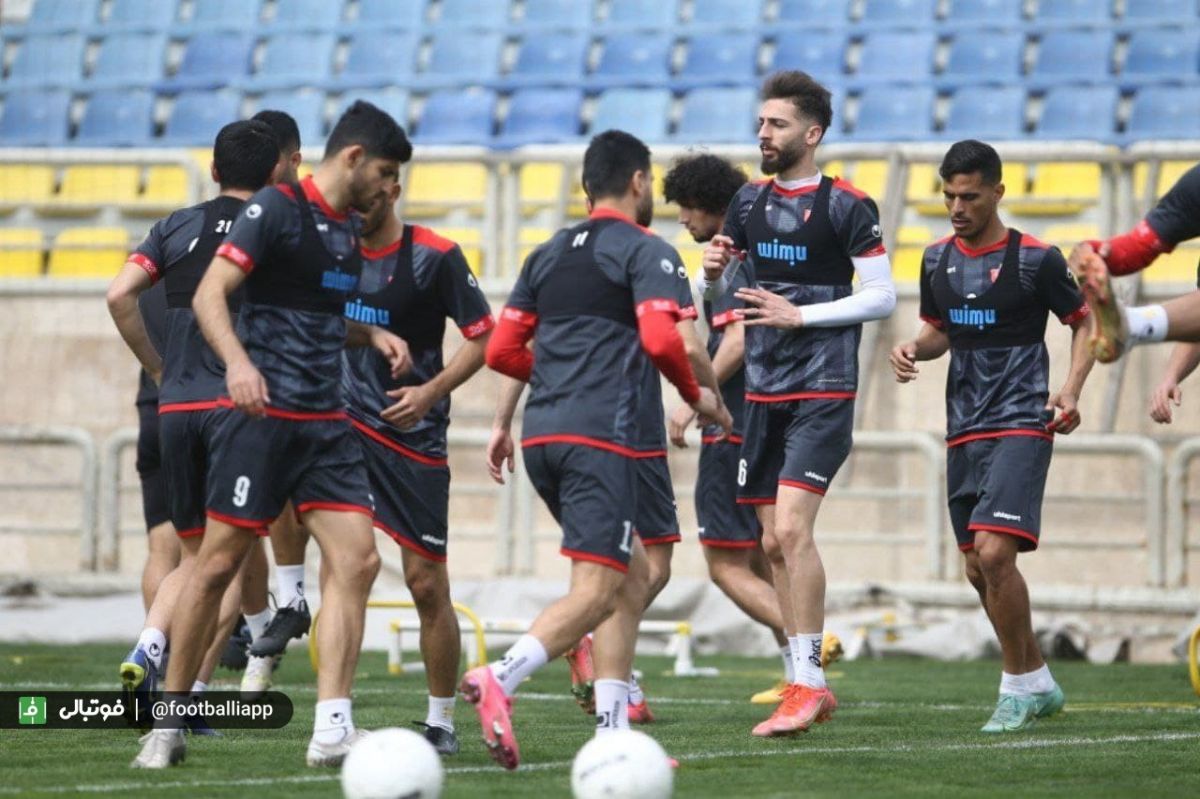 تمرین پرسپولیس