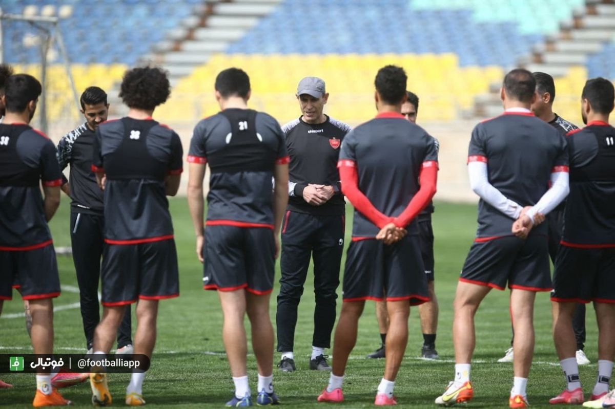 تمرین پرسپولیس