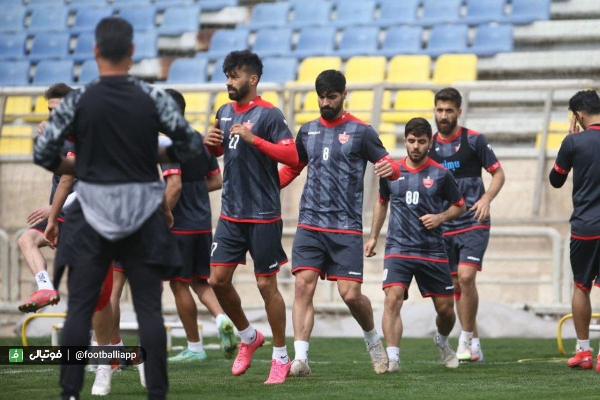 تمرین پرسپولیس