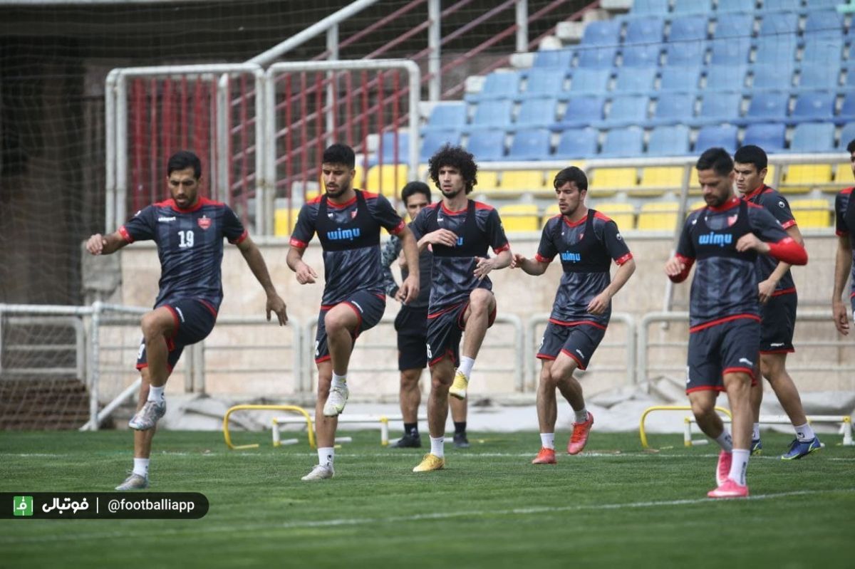 تمرین پرسپولیس