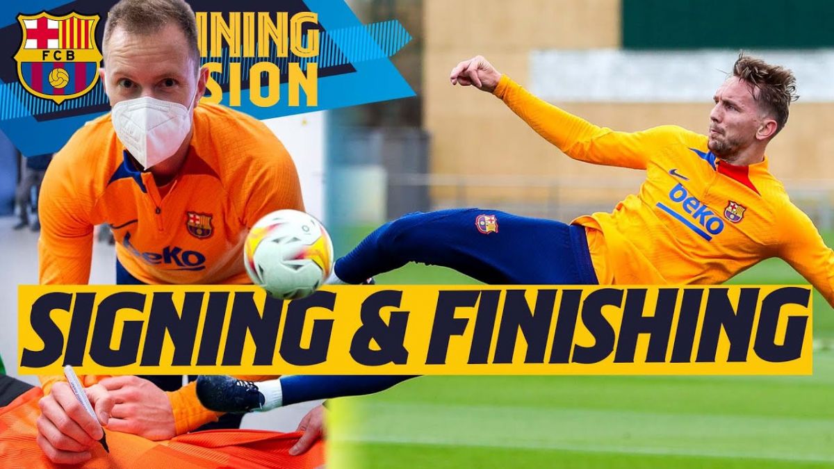 تمرین بارسلونا برای تقابل با اوساسونا