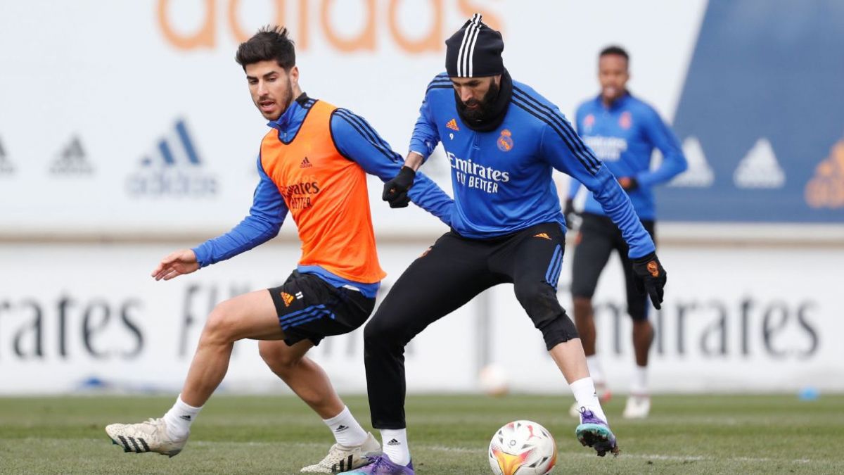 تمرین رئال مادرید برای تقابل با مایورکا