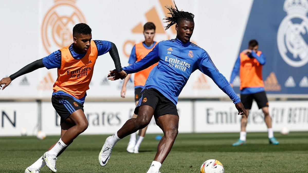 تمرین رئال مادرید برای تقابل با سویا