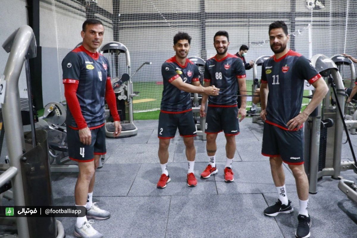 تمرین پرسپولیس