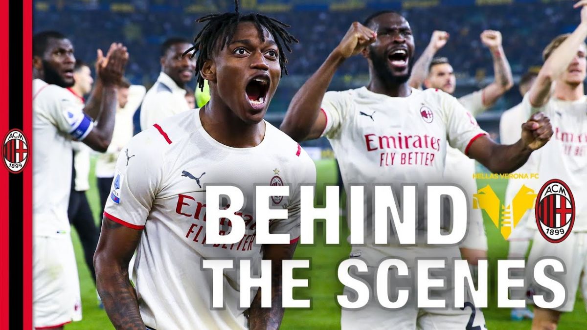 حواشی بازی ورونا 1-3 میلان از زاویه دوربین باشگاه میلان