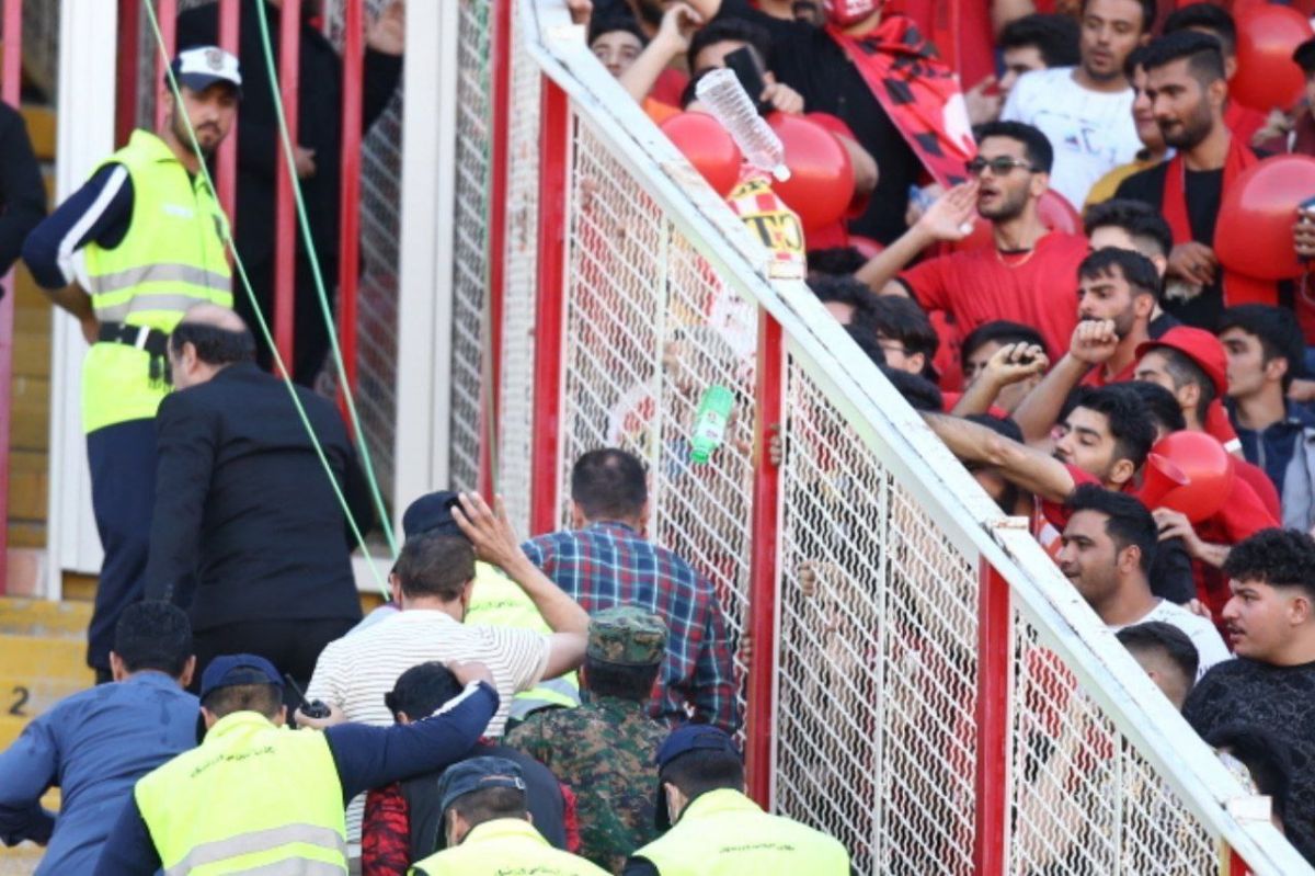 دستگیری برخی از اخلالگران نظم دیدار تراکتور - پرسپولیس