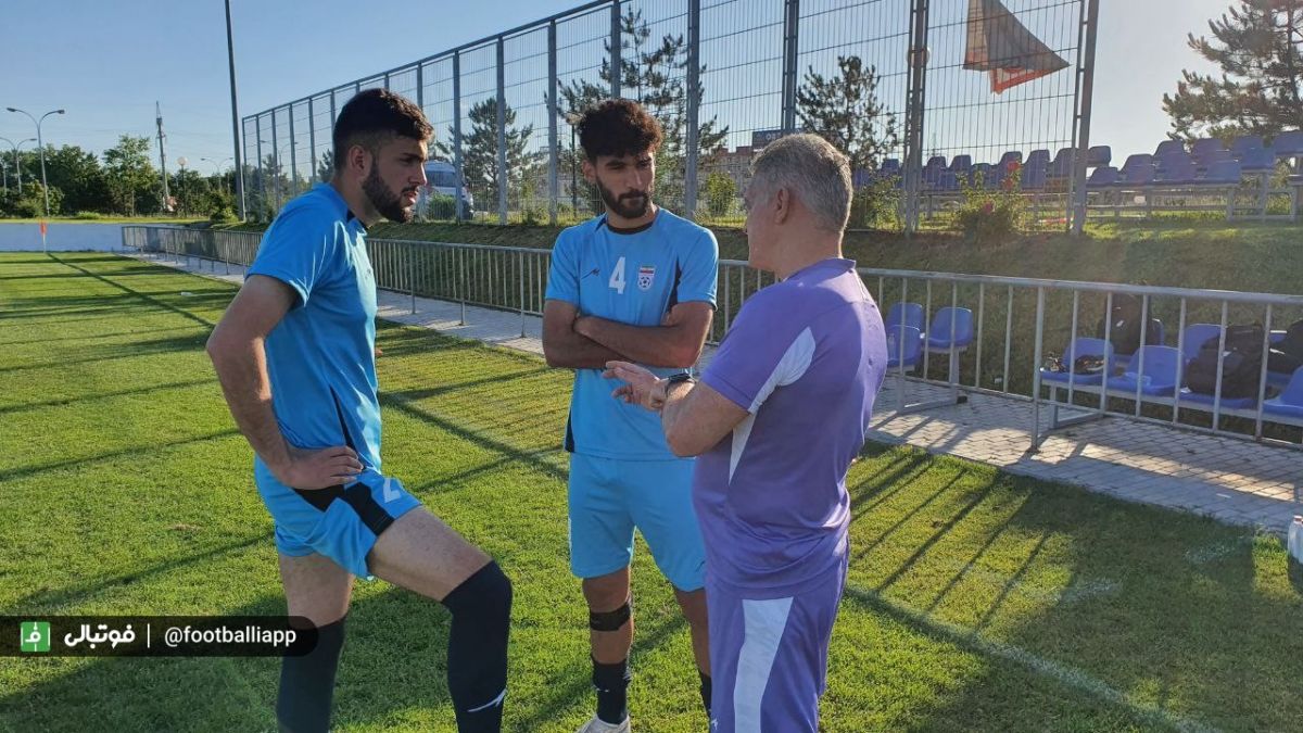 تمرین تیم ملی امید