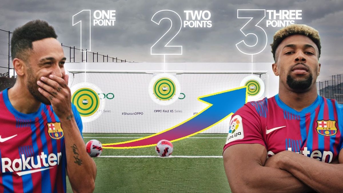 چالش هدف گیری بازیکنان بارسلونا