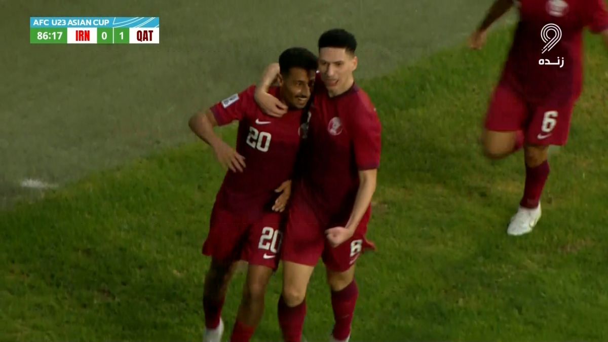 گل اول امید قطر به امید ایران (احمد)