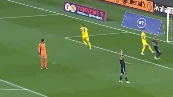 گل اول اوکراین به اسکاتلند (یارمولنکو)