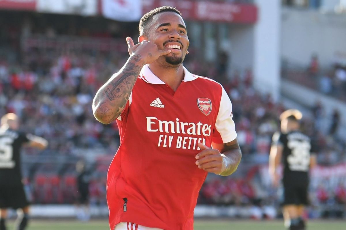 خلاصه بازی آرسنال 5-3 نورنبرگ (دبل ژسوس)