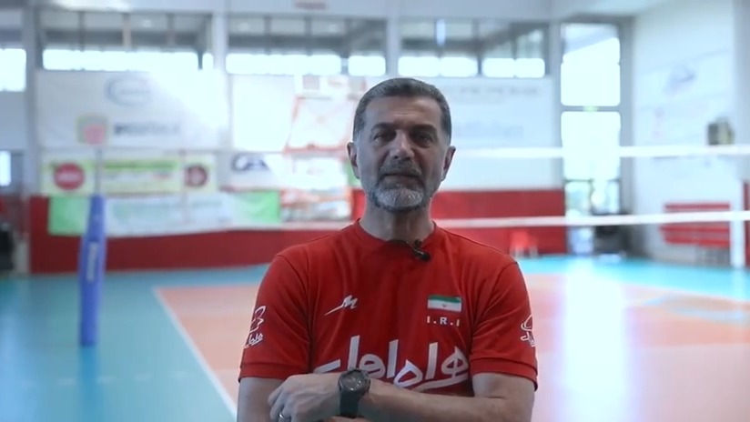 صحبت های عطایی سرمربی تیم ملی والیبال پیش از بازی با لهستان در 1/4 لیگ ملتهای والیبال 2022